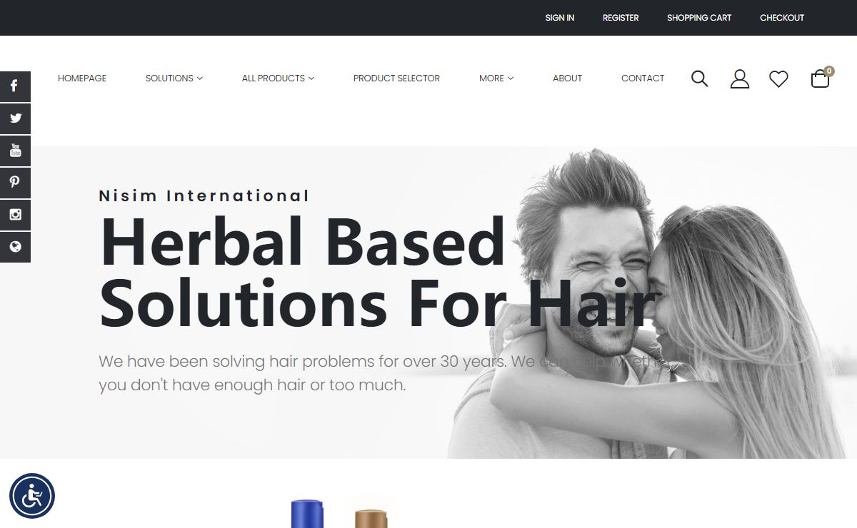 Nisim International | Canada | Hair Care Products | FAST Shampoo | NewHair Biofactors | Kalo