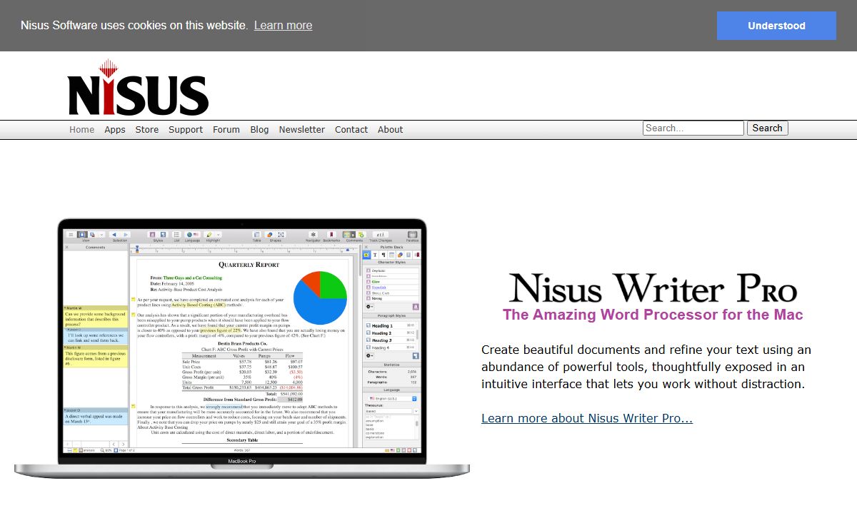 Nisus Software - Word Processing for macOS