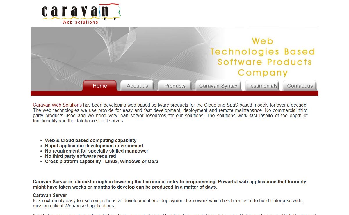 CARAVAN Web Solutions