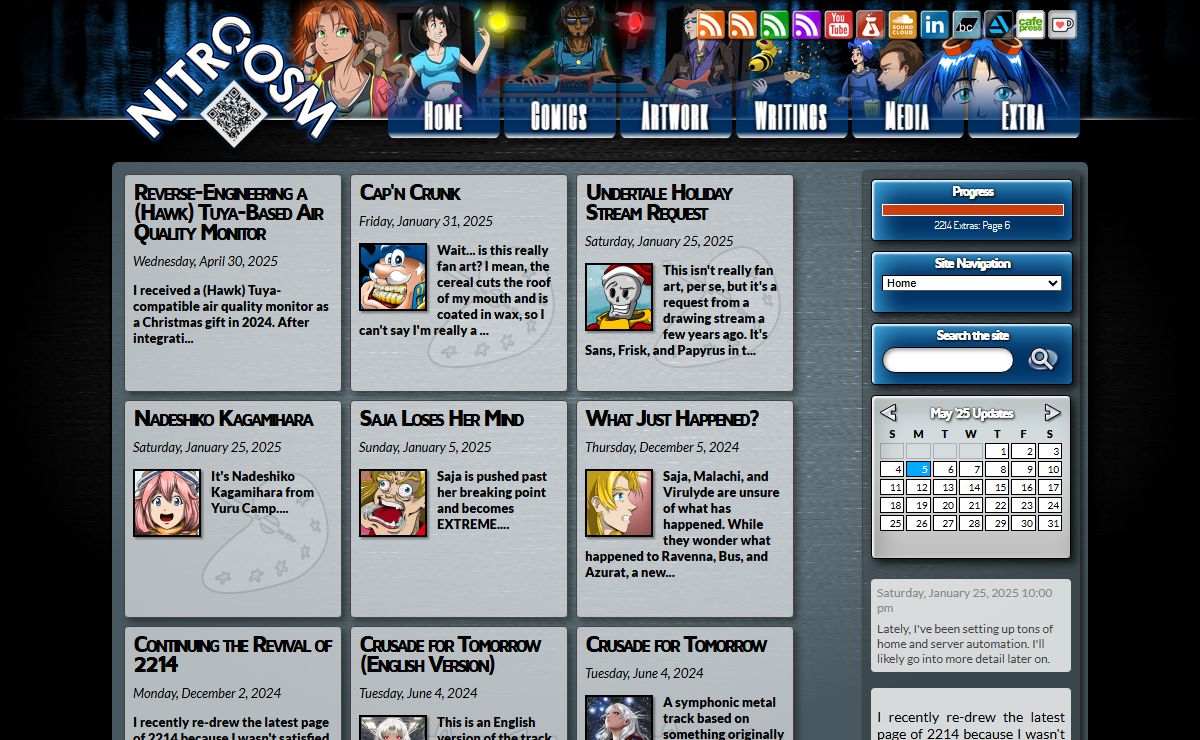 Nitrocosm Studios: Latest Updates