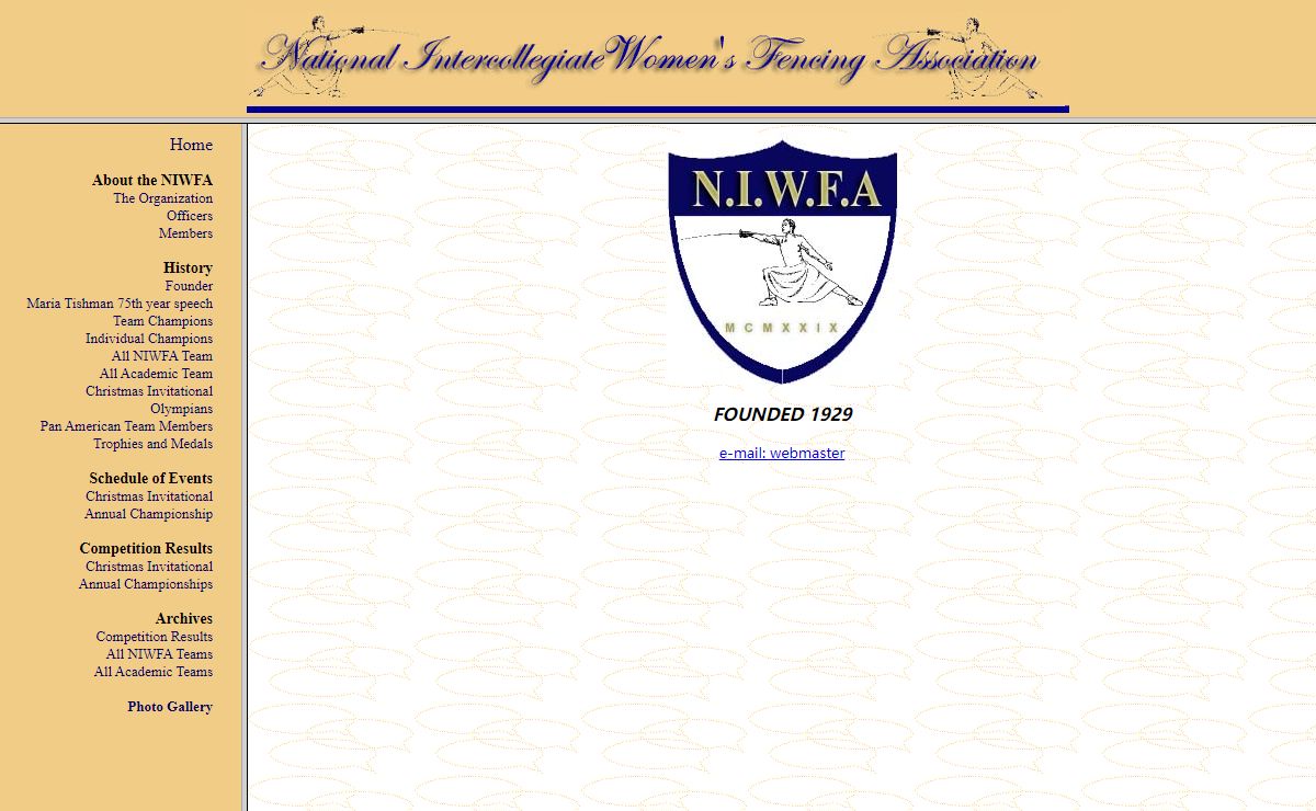National Intercollegiate Womens Fencing Association