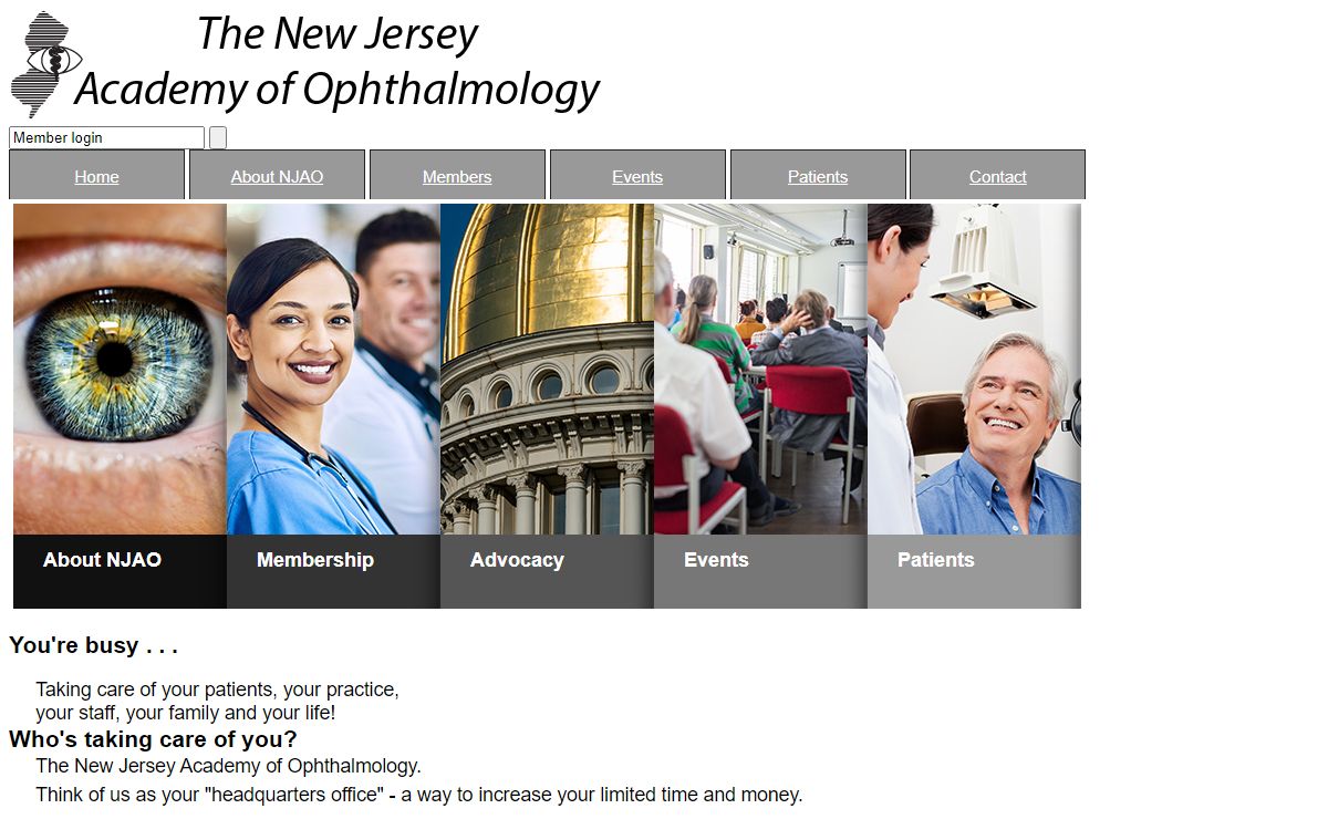 NJAO | New Jersey Academy of Ophthalmology