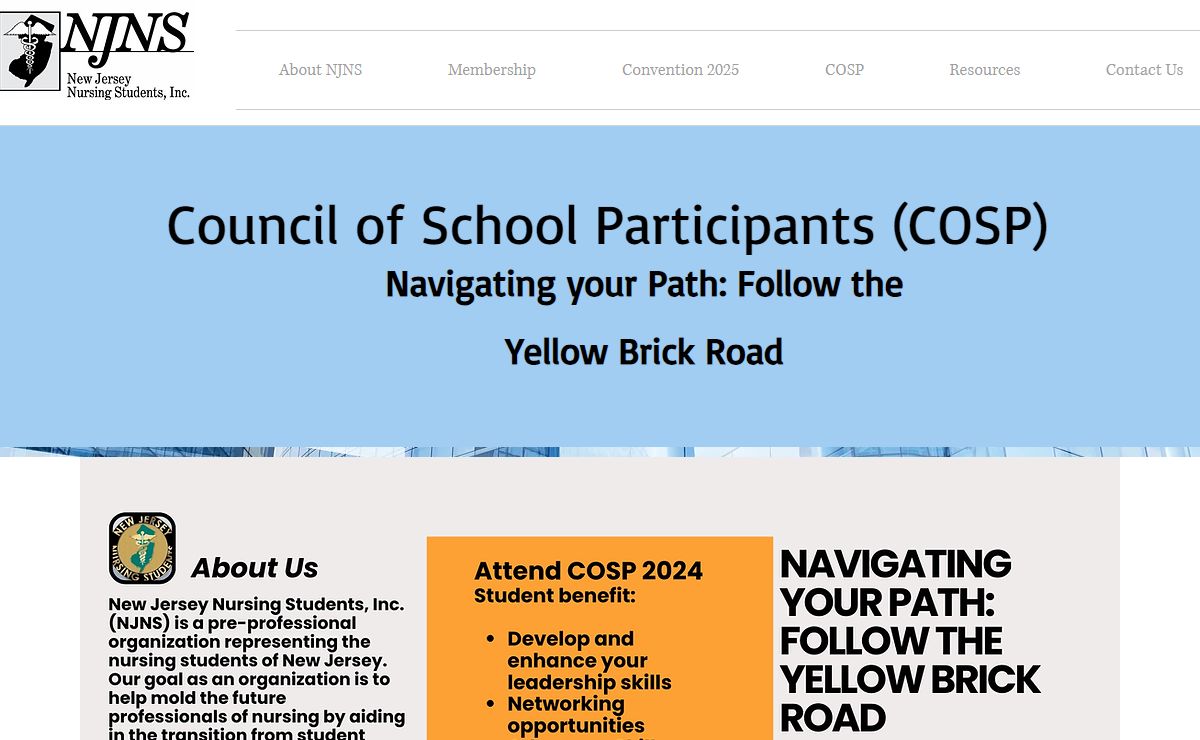 COSP 2024 | njnursingstudents