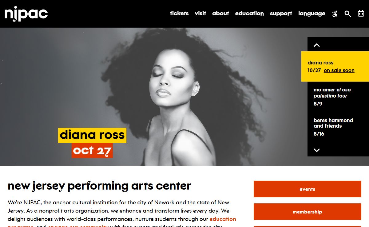 New Jersey Performing Arts Center | NJPAC