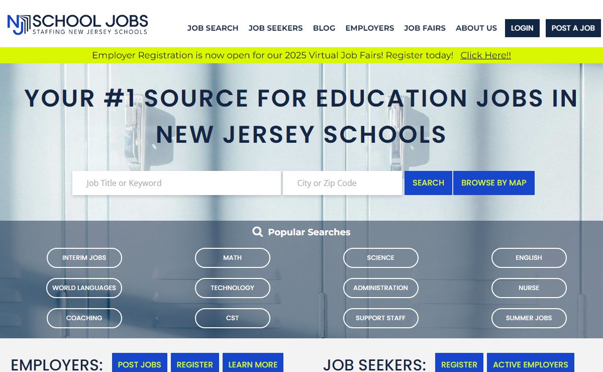 Home | NJSchoolJobs