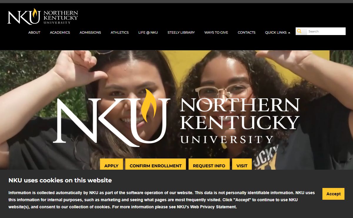 NKU Home Page: Northern Kentucky University, Greater Cincinnati Region