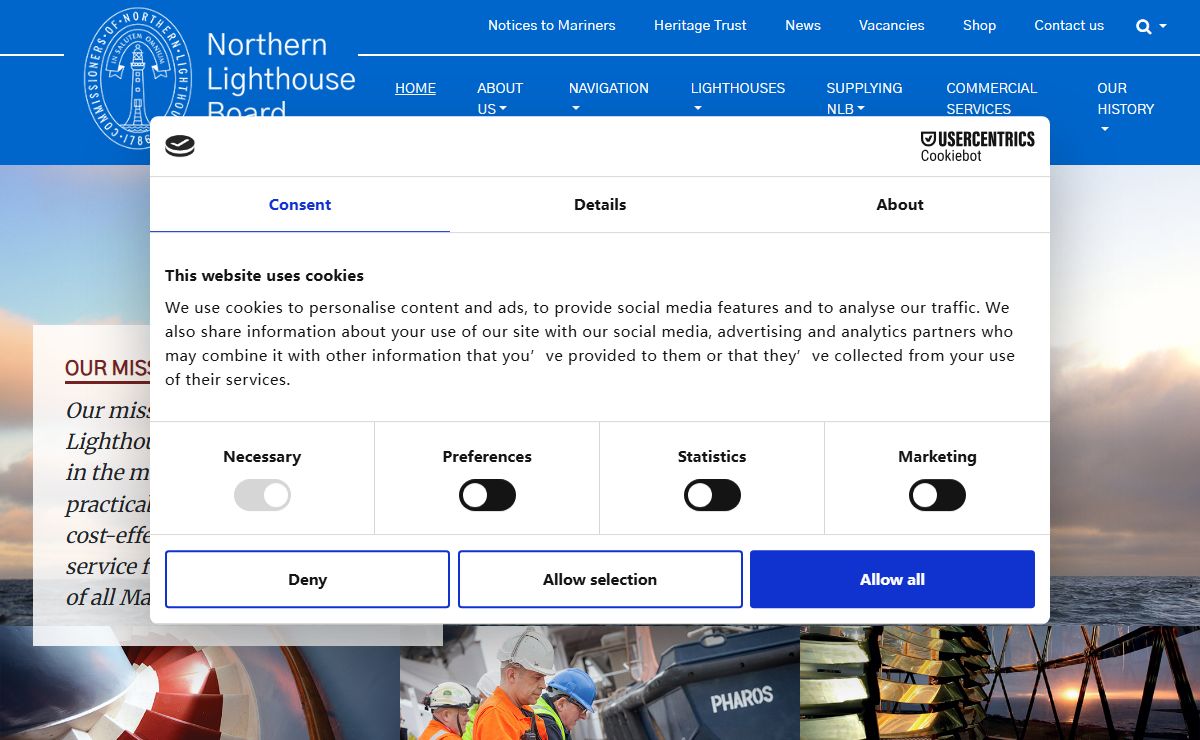 Northern Lighthouse Board - Home - Northern Lighthouse Board