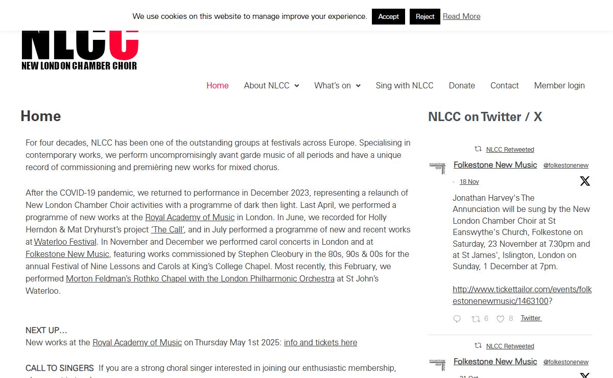 NLCC – The contemporary music choir