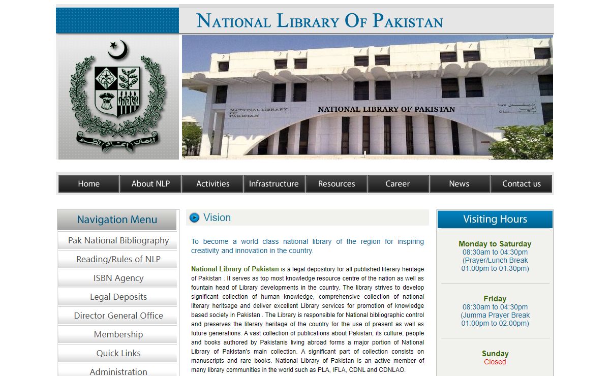 National Library Of Pakistan