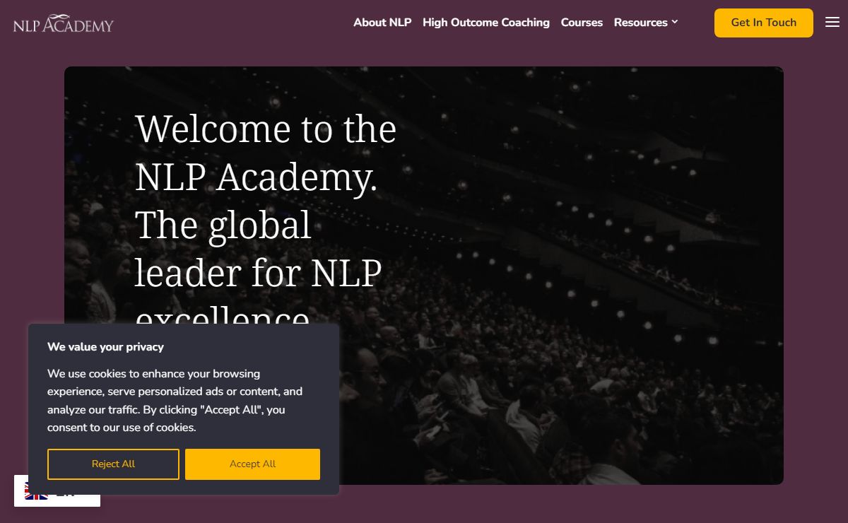 Homepage - NLP Academy