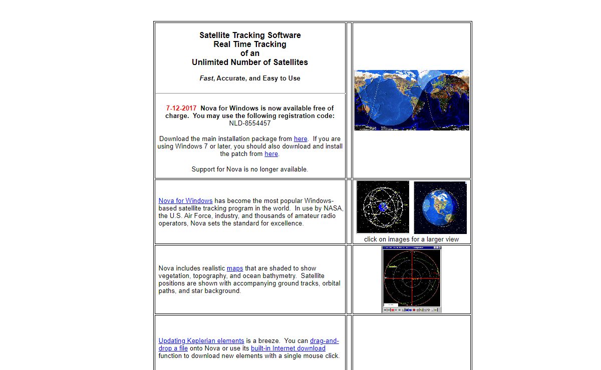 Satellite Tracking Software