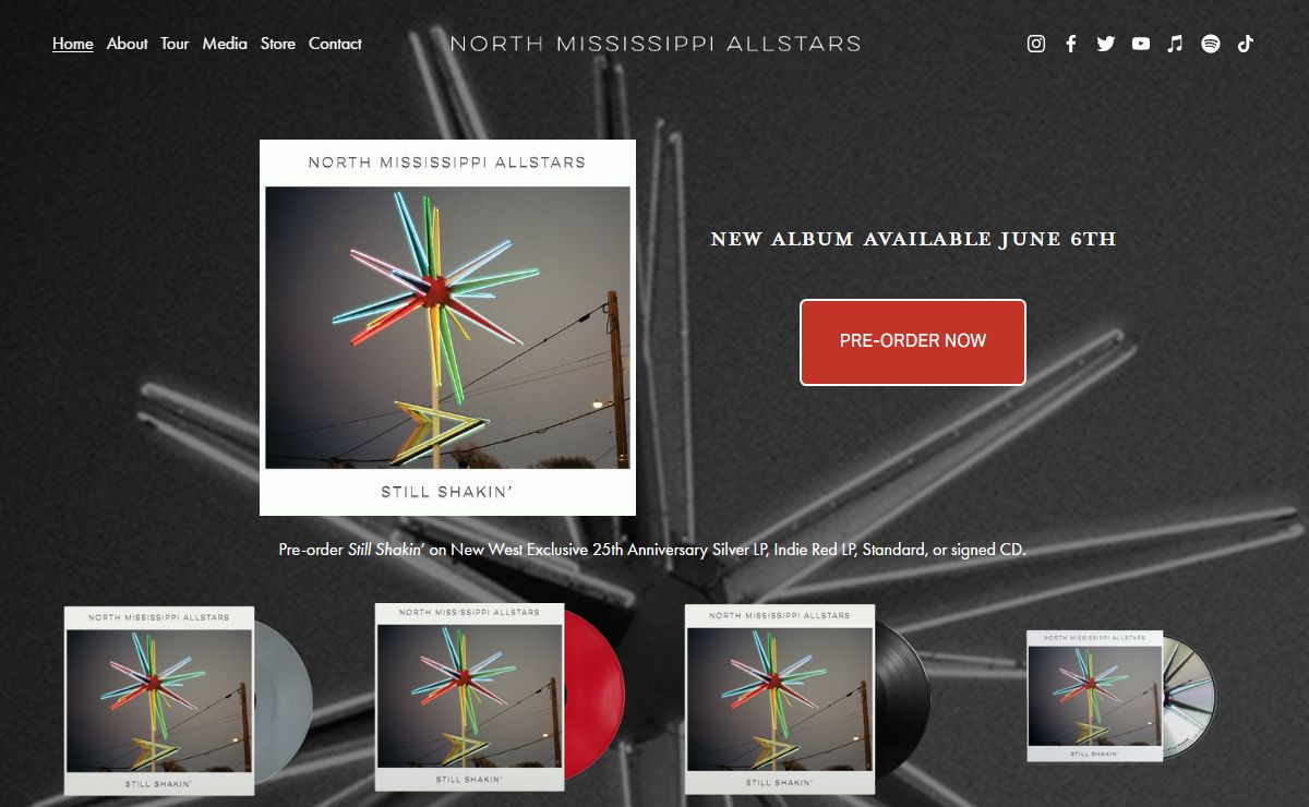 North Mississippi Allstars, Still Shakin' available June 6th