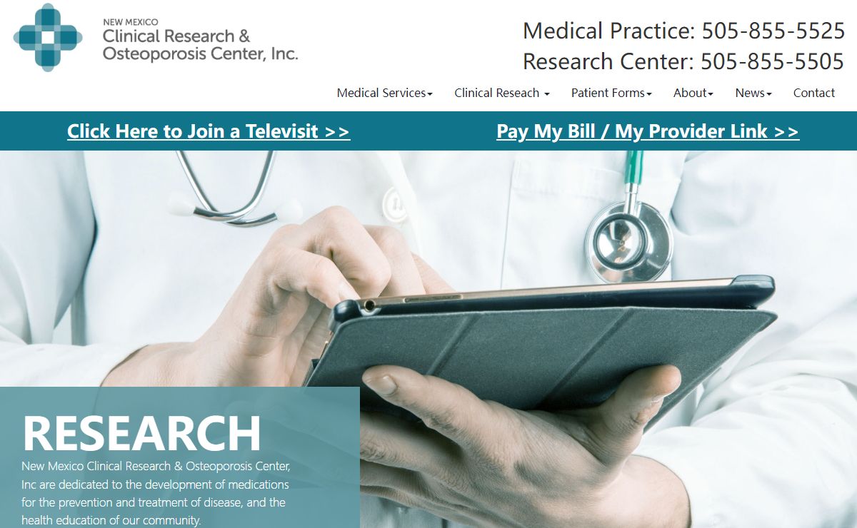 Front Page - NM Bonecare