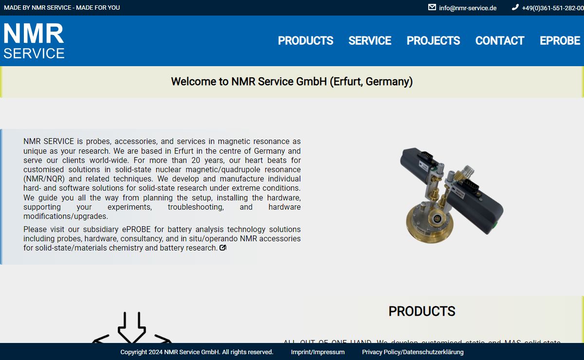NMR SERVICE