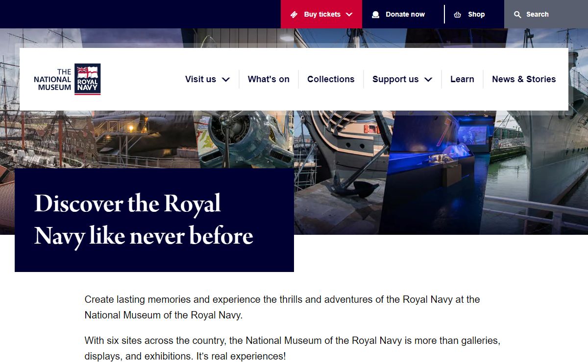 Discover the Royal Navy like never before | National Museum of the Royal Navy
