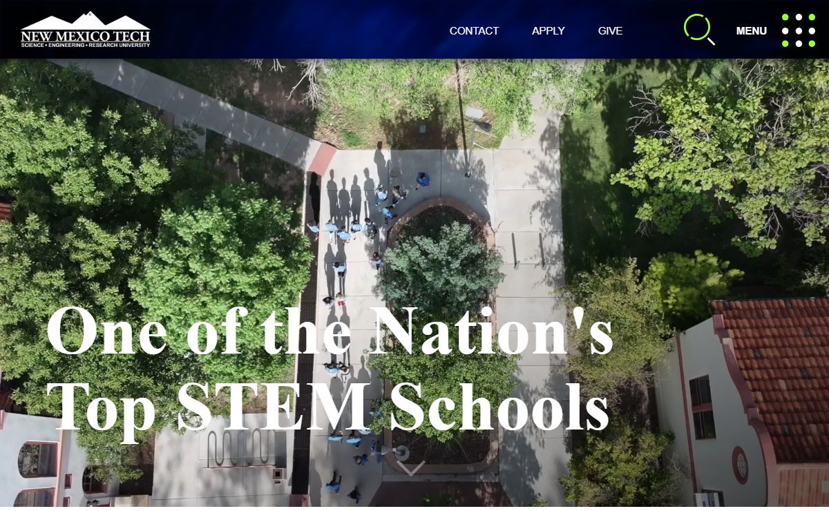 Science | Engineering | Research Institution: New Mexico Tech