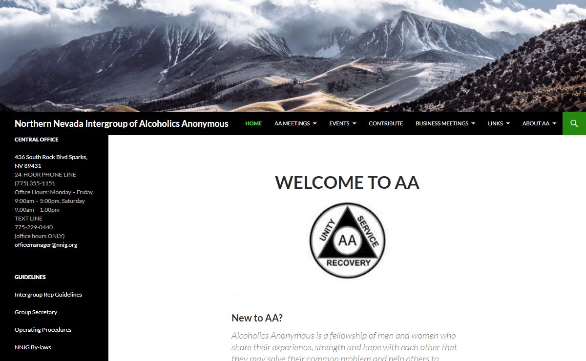 Northern Nevada Intergroup of Alcoholics Anonymous
