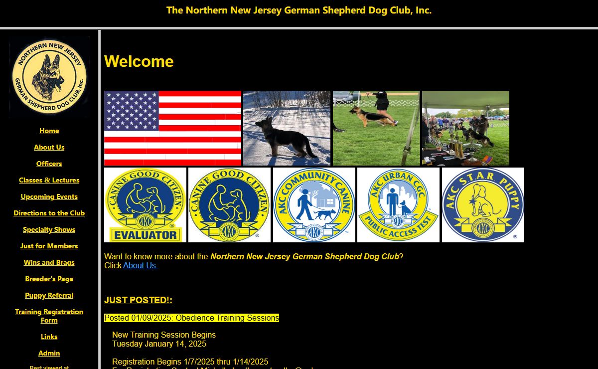 Northern New Jersey German Shepherd Dog Club
