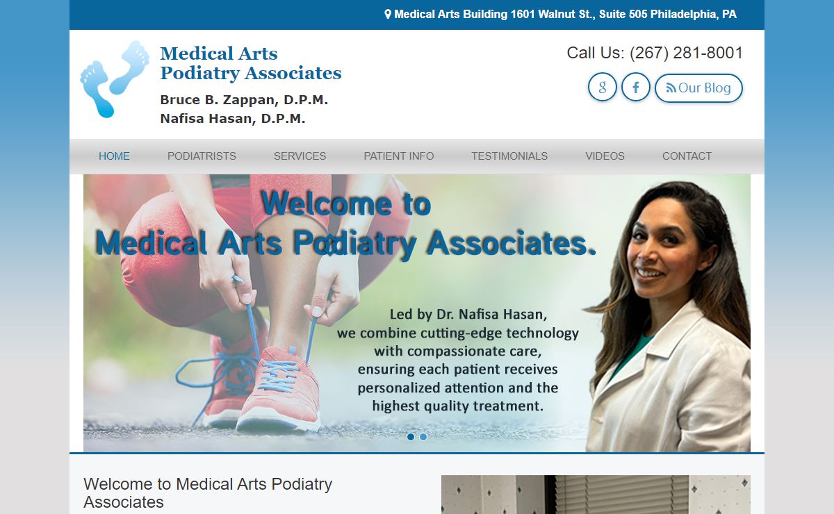 Podiatrists Philadelphia, PA | Medical Arts Podiatry Associates
