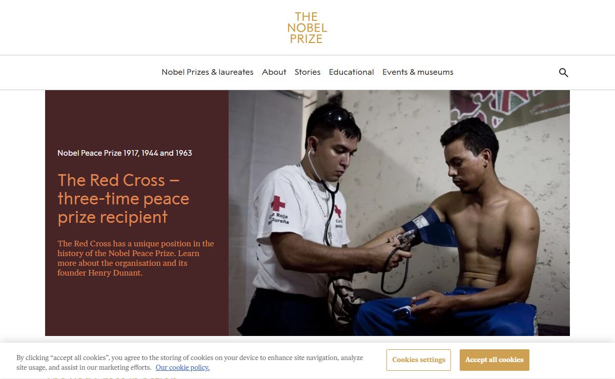 The official website of the Nobel Prize - NobelPrize.org