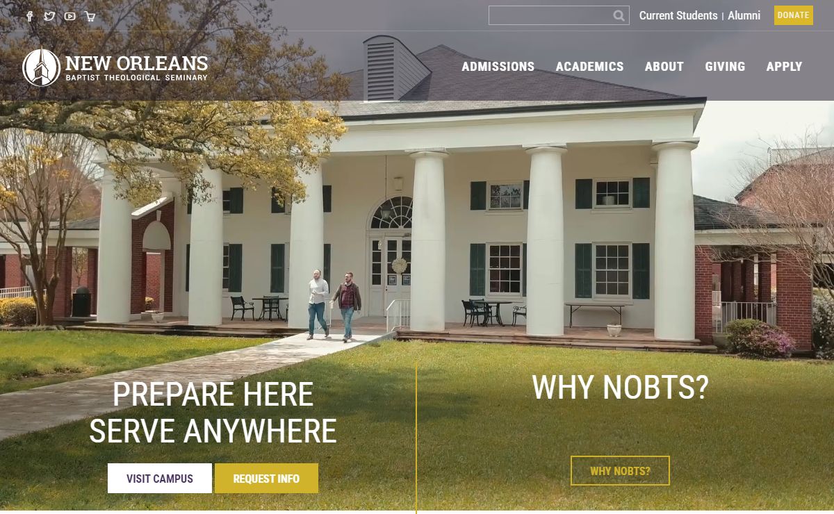 New Orleans Baptist Theological Seminary - Prepare Here, Serve Anywhere