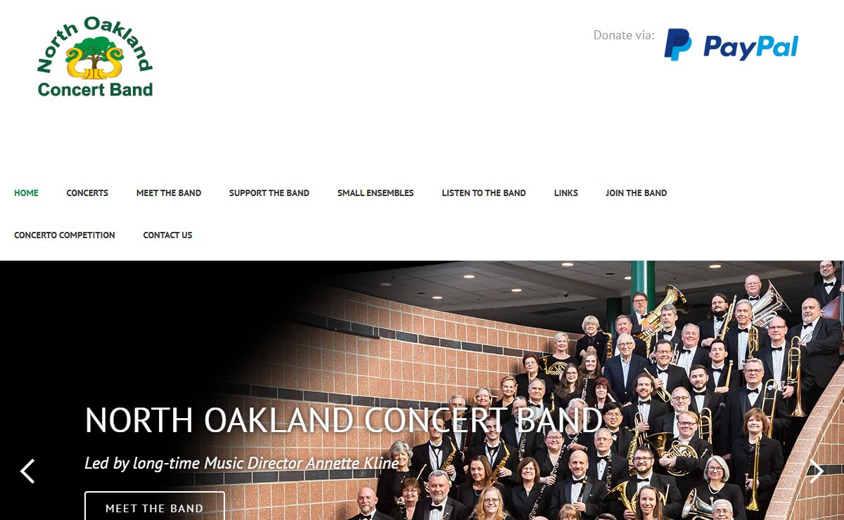 North Oakland Concert Band | Home