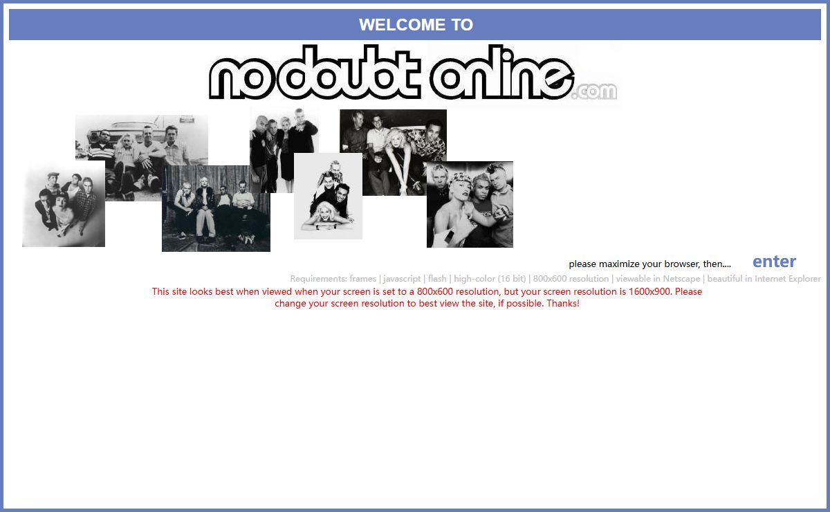 NO DOUBT ONLINE .com - No Doubt site with news, pictures, mp3, video, lyrics and more