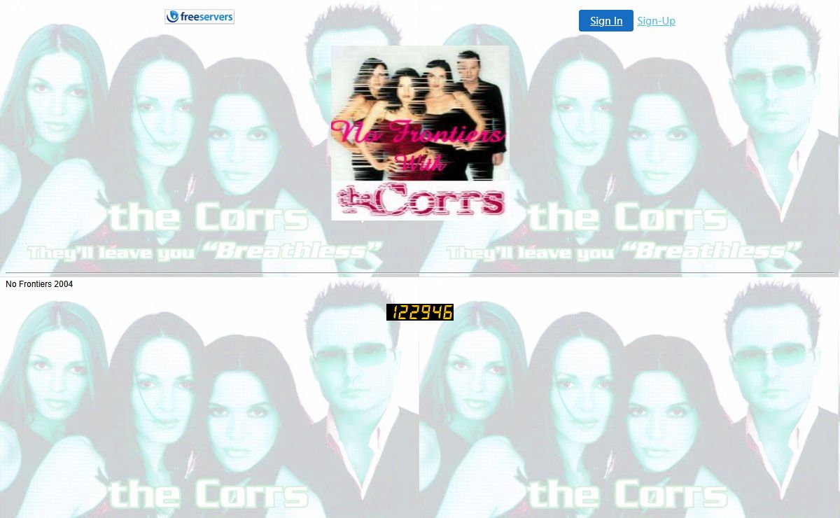 No Frontiers With The Corrs