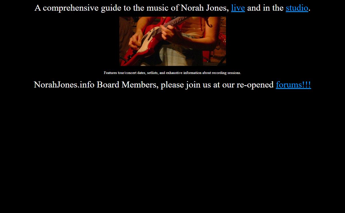Norah Jones Music Archive