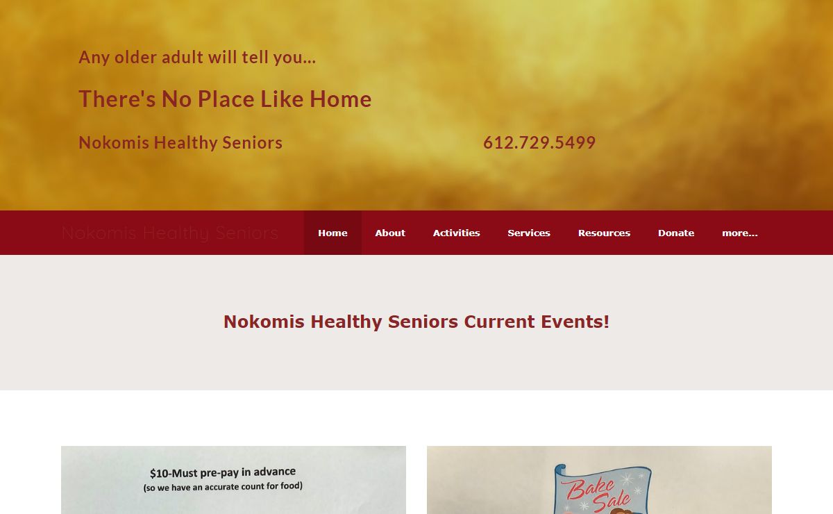 Nokomis Healthy Seniors - Home