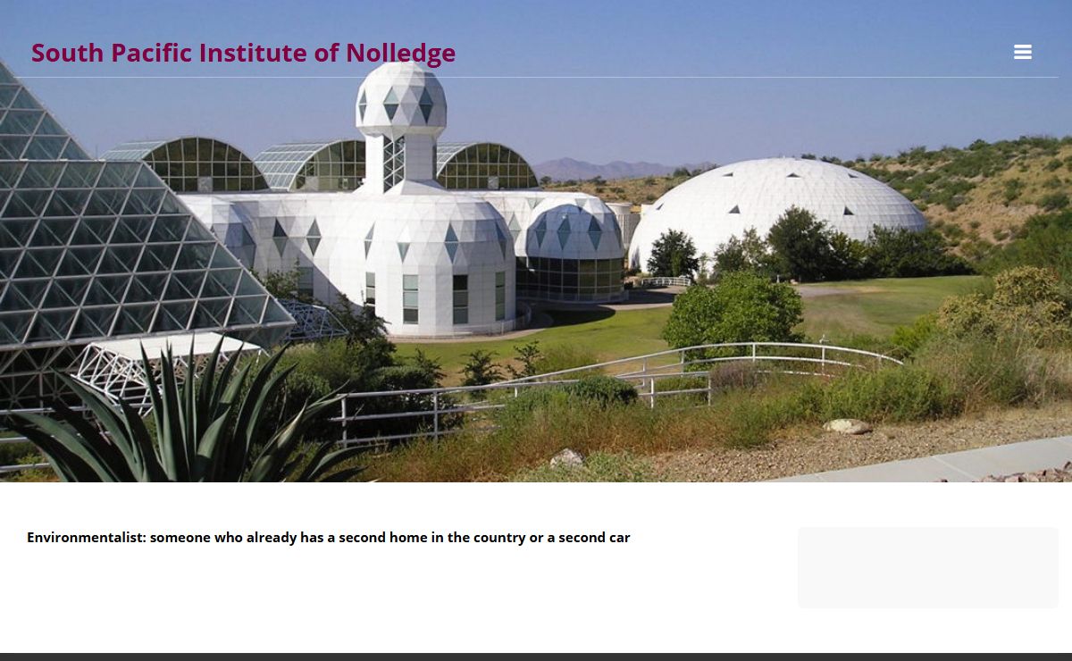 South Pacific Institute of Nolledge