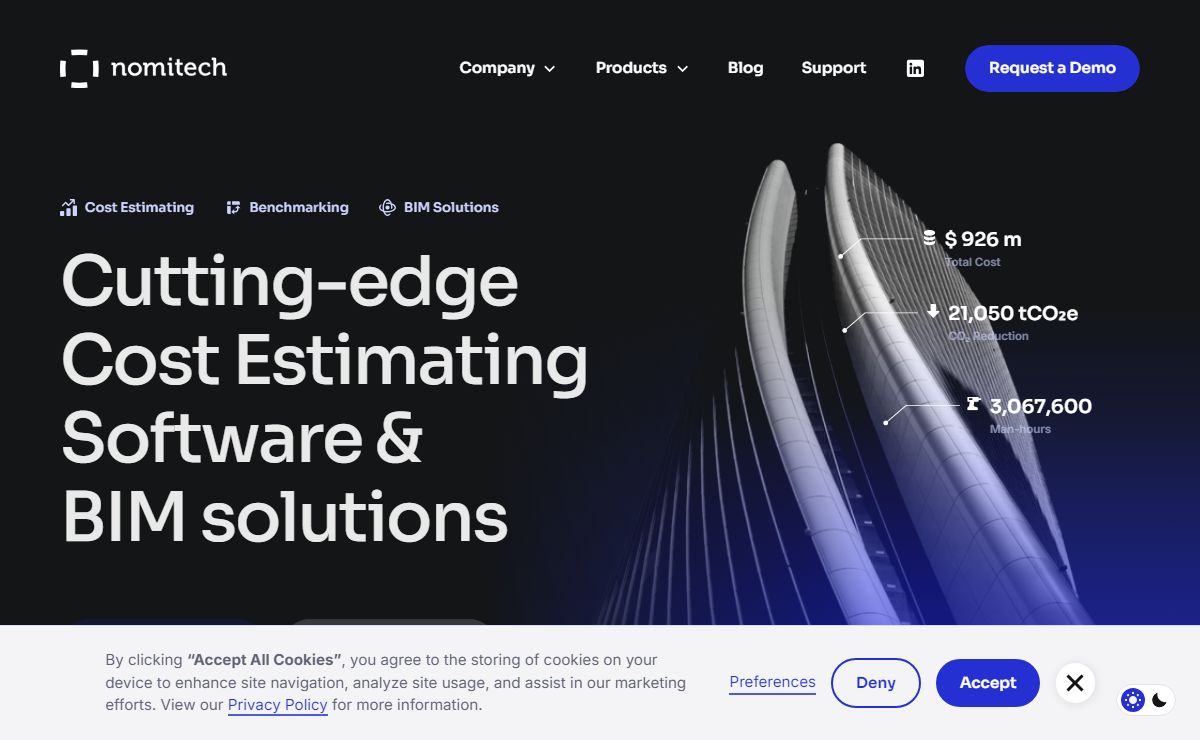 Nomitech: Innovative Cost Estimating Software & BIM Solutions