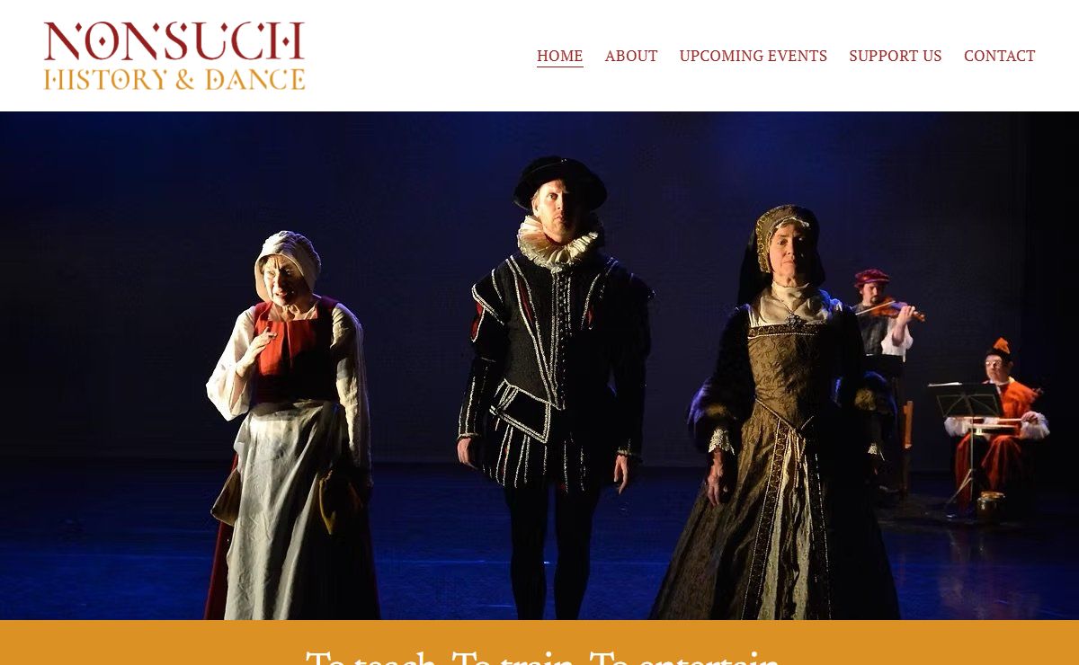 Nonsuch History & Dance | Exploring Dance from History