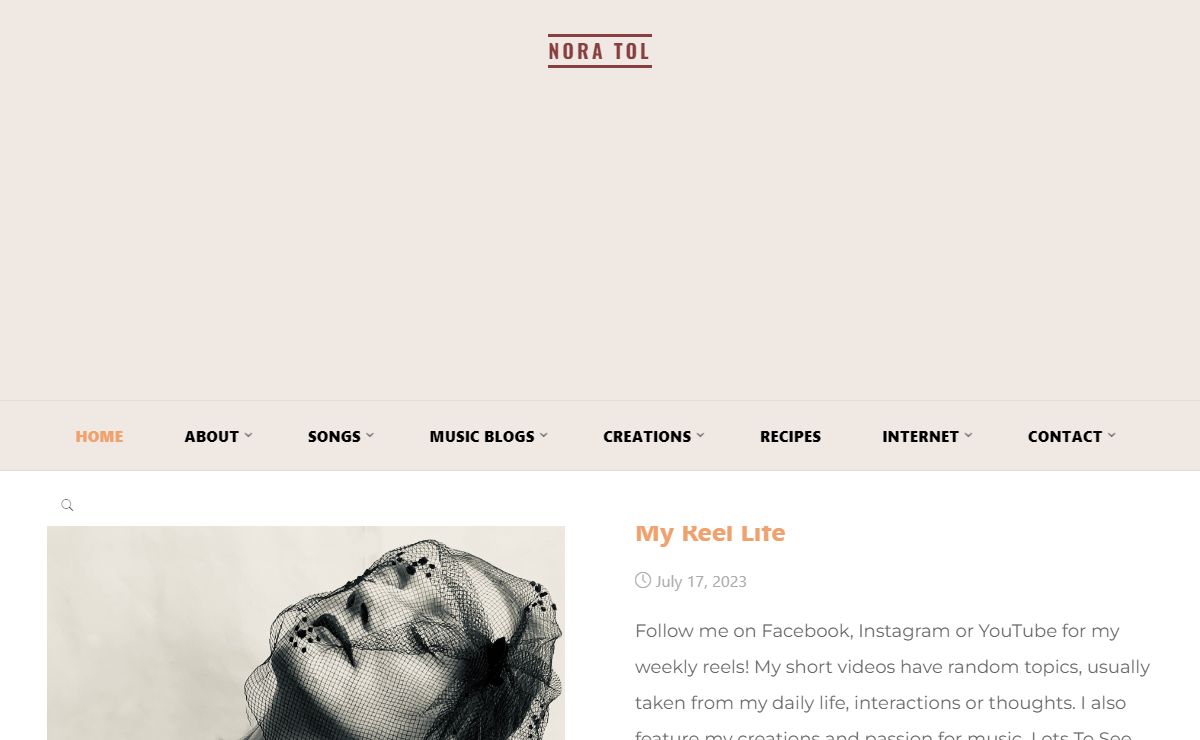 Nora Tol - Songs, DIY & Other Random Topics