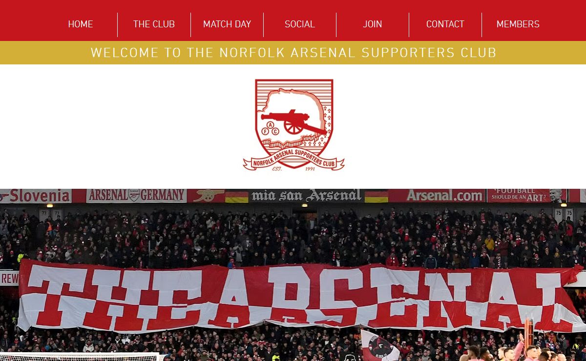 Arsenal Fans | Norfolk Arsenal Supporters Club