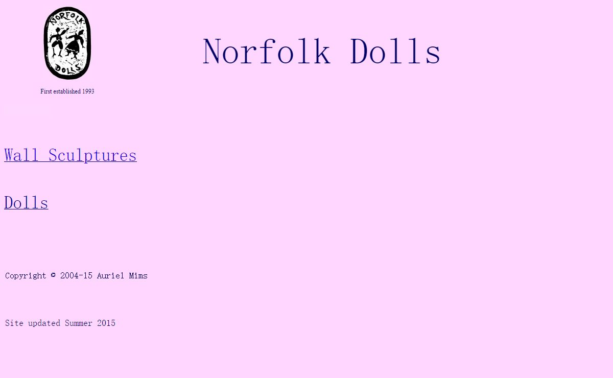 Norfolk Dolls - Wooden Dolls