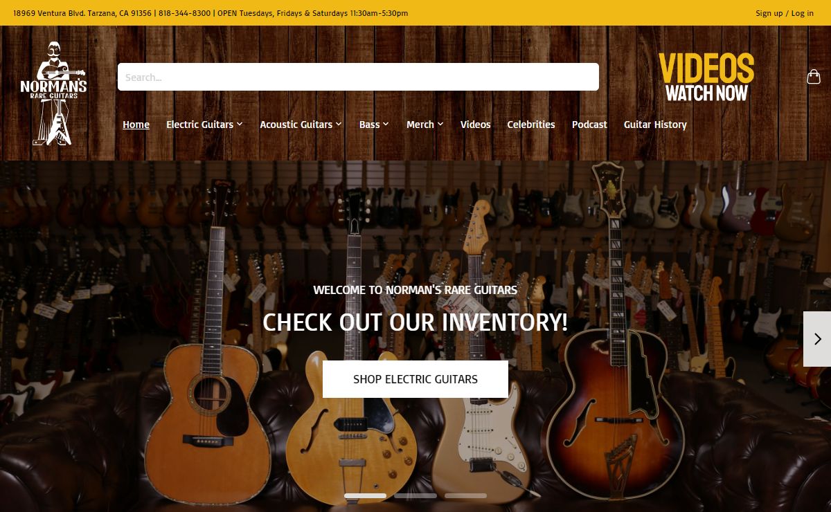 Normans Rare Guitars - Normans Rare Guitars