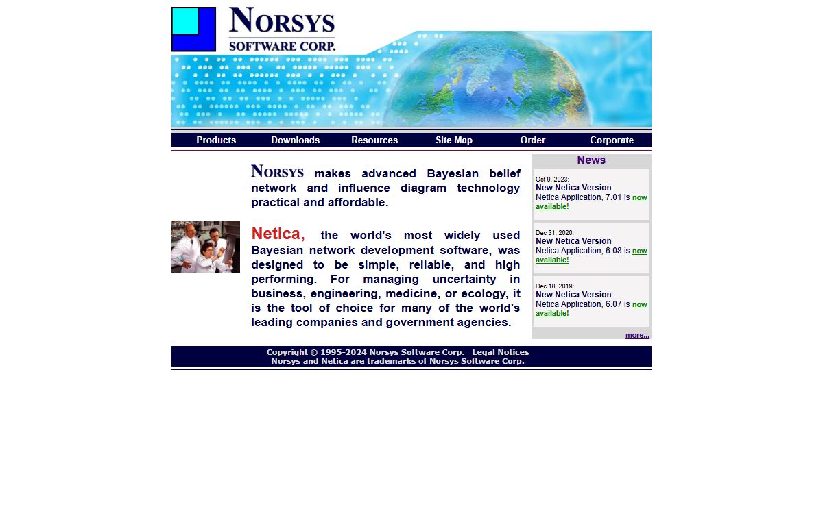 Norsys Software Corp. - Bayes Net Software