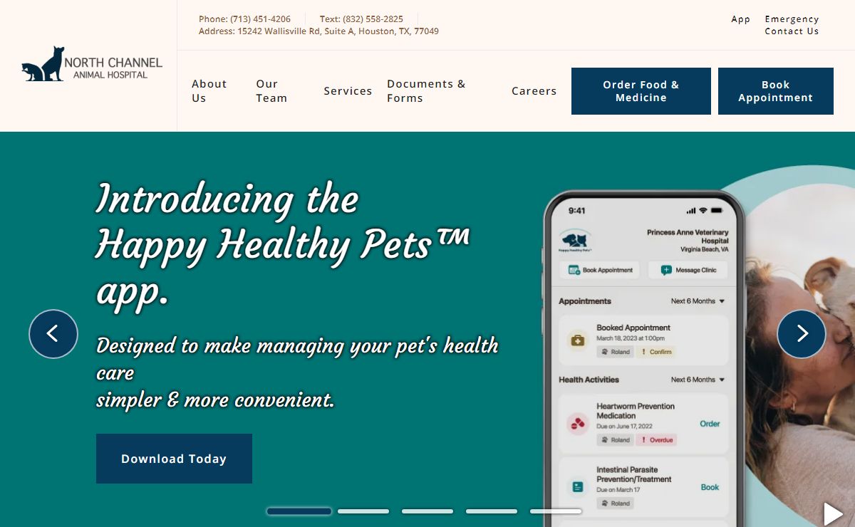 Animal Hospital in Houston, Texas | North Channel Animal Hospital