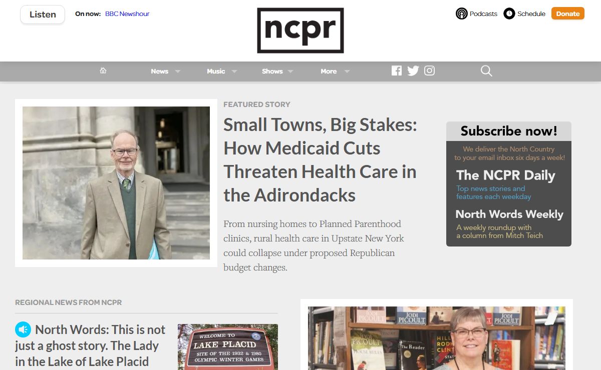 NCPR: North Country Public Radio