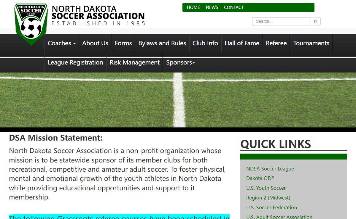 North Dakota Soccer Association - Fueling the Passion for Soccer