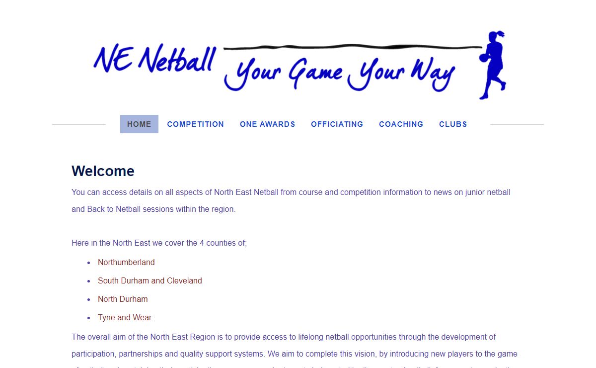 Netball North East - Home