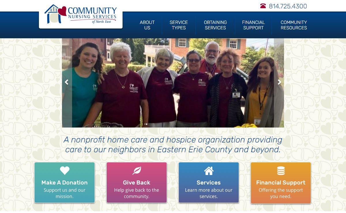 Home Page | Community Nursing Services