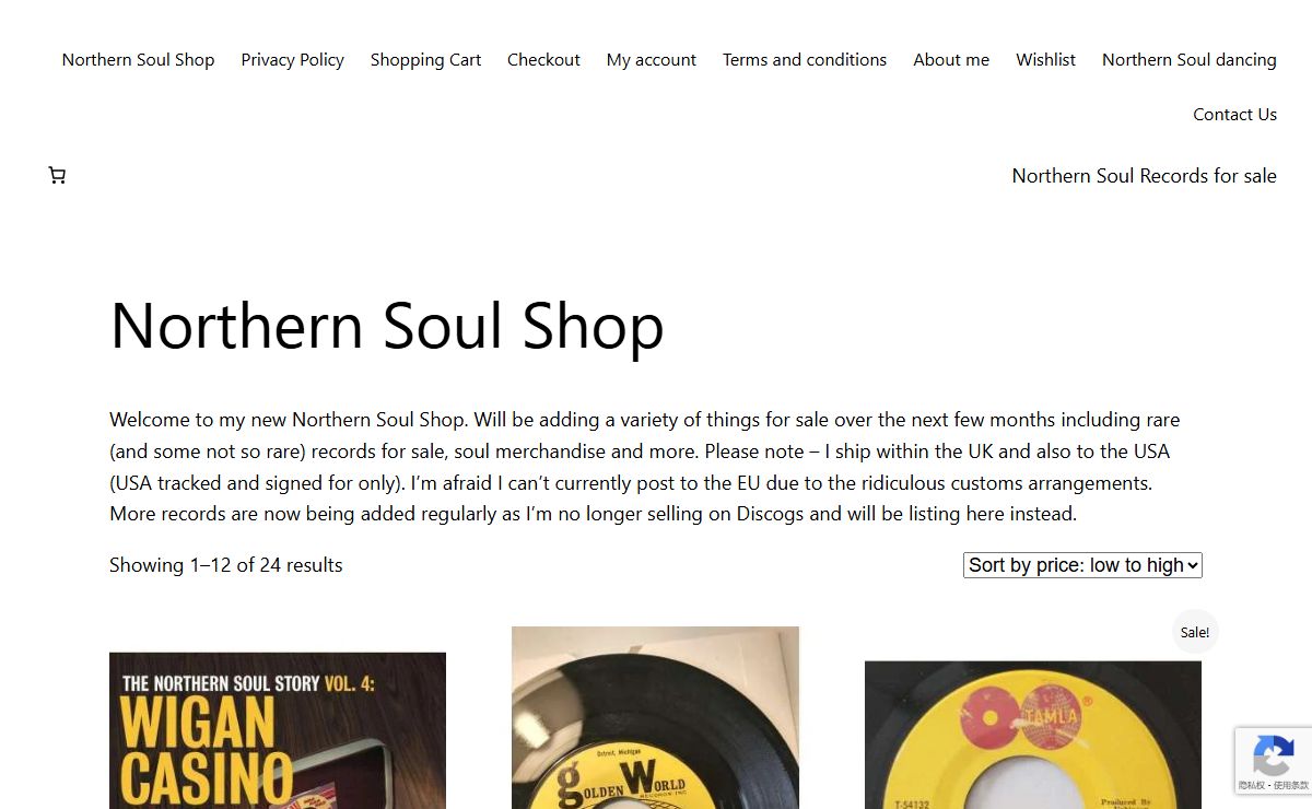 Northern Soul Shop - Northern Soul Records for sale