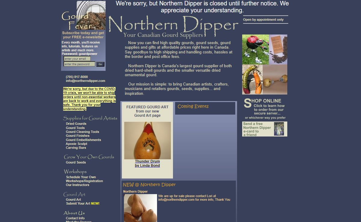 Northern Dipper - Your Canadian Gourd Suppliers