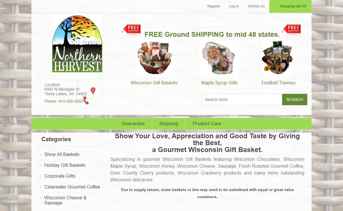 Northern Harvest Gift Baskets - Northern Harvest Gift Baskets