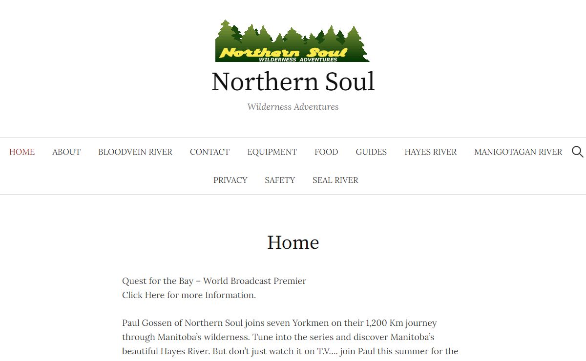 Northern Soul – Wilderness Adventures