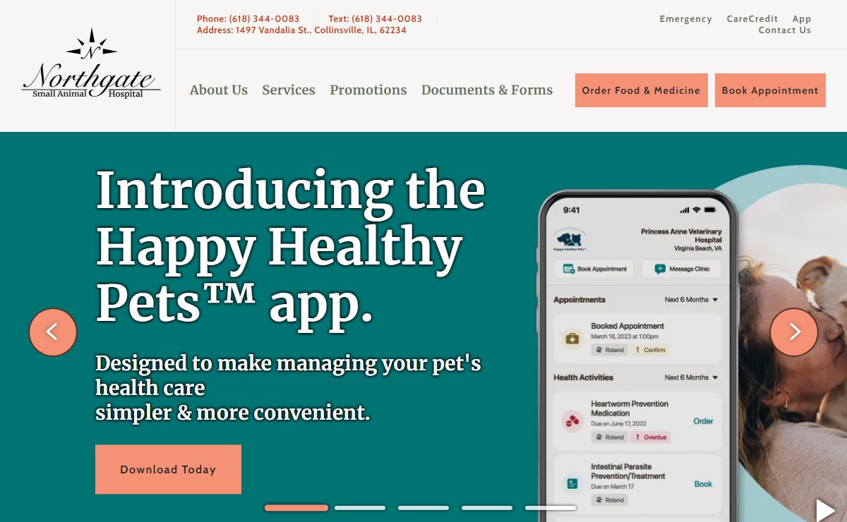 Homepage | Northgate Small Animal Hospital