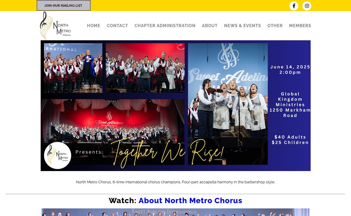 North Metro Chorus