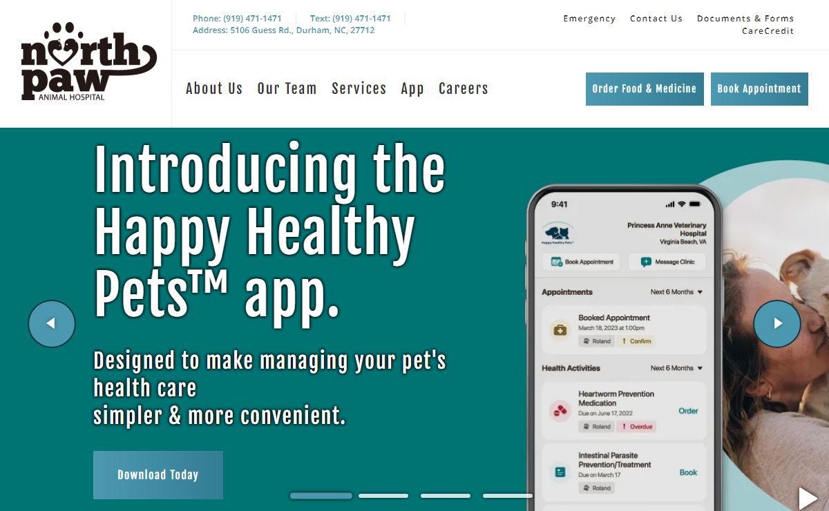 Veterinarian in Durham, NC | North Paw Animal Hospital